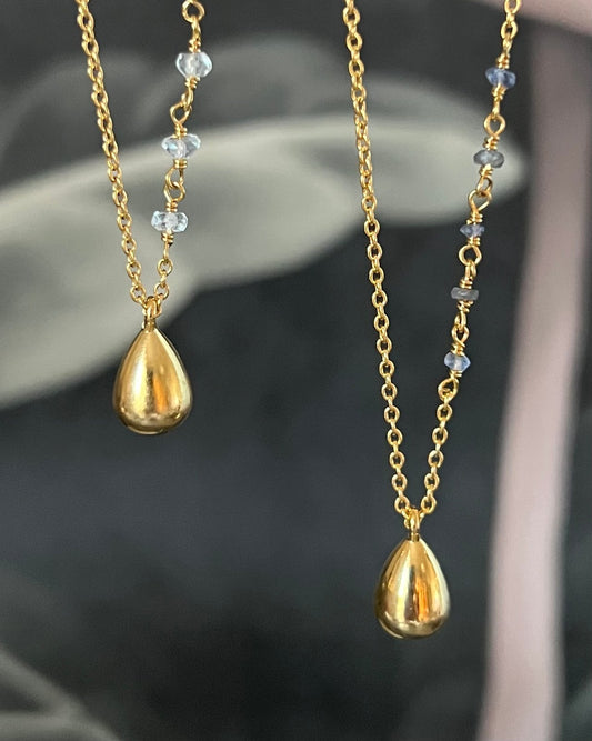 Egg Drop Neckalace