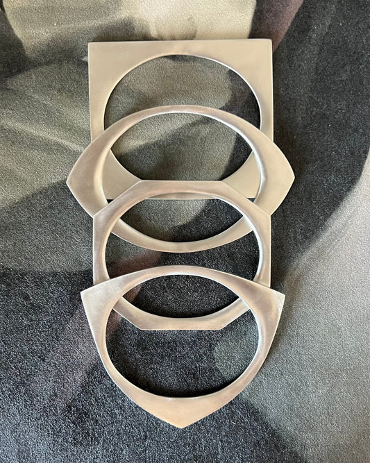 Geometric Bangle Set