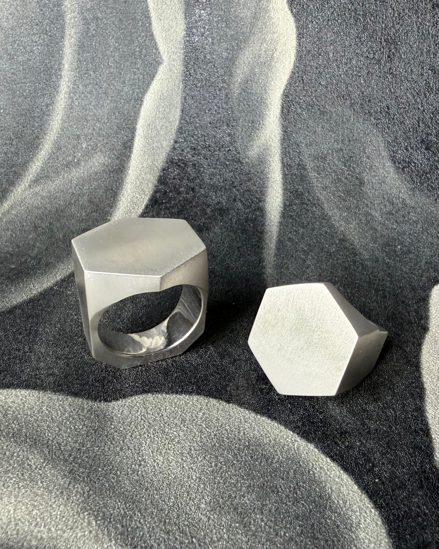 Hex Shield Ring