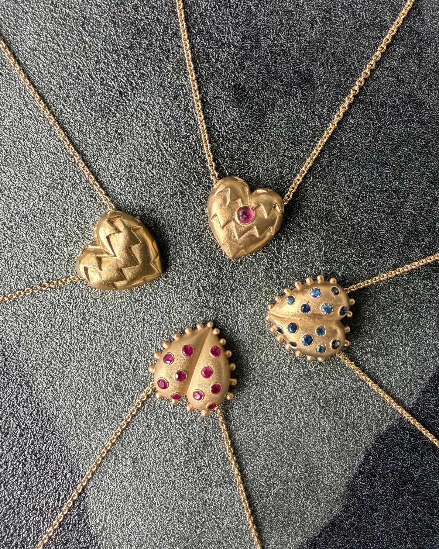 Bubble Heart Pendant