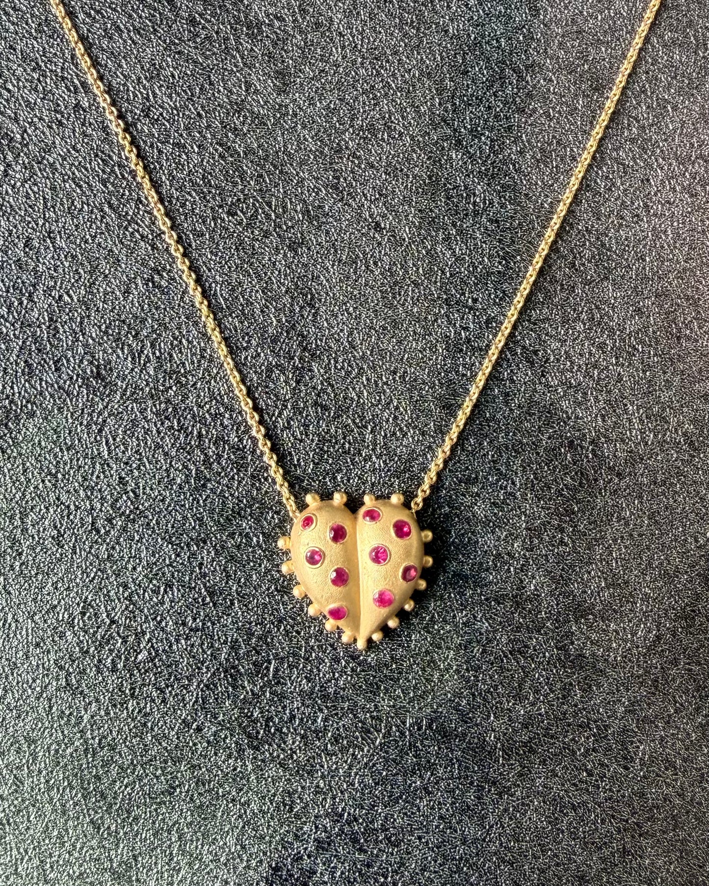 Bubble Heart Pendant