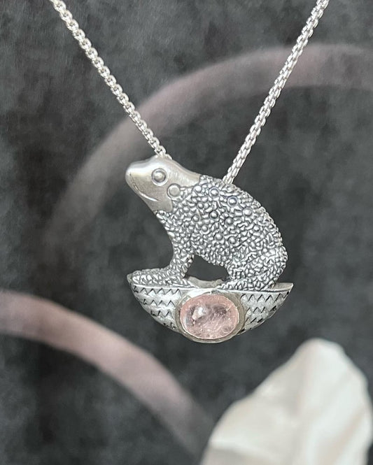 Pabby Middle Kingdom Frog Pendant